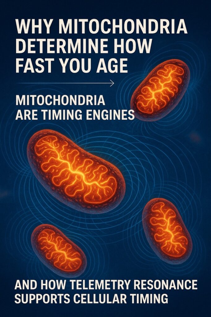 🔬 MD Insights: Why Mitochondria Determine How Fast You Age — and How Bioresonance Supports Cellular Timing