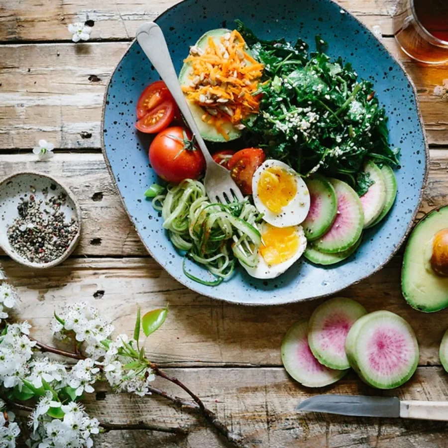 healthy foods on the table